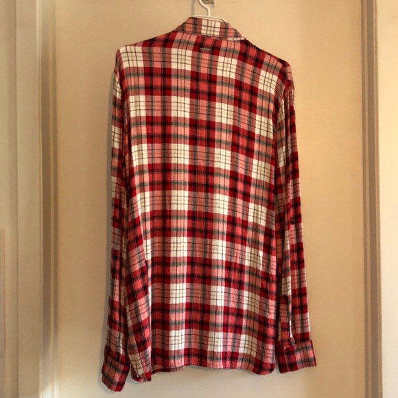 Guess plaid shirt with embroidered gemstones - Picture 6 of 6